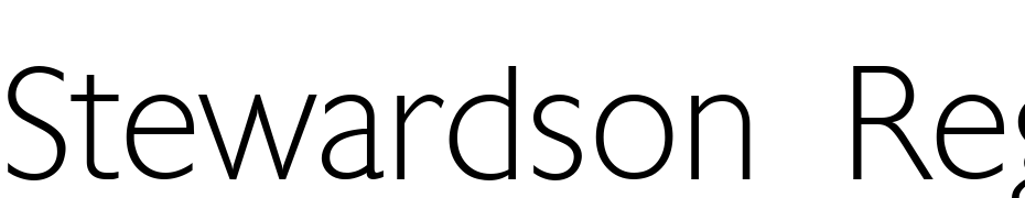 Stewardson Regular Font Download Free