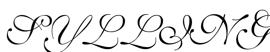 SYLLING Regular Font Download Free