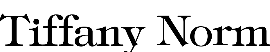 Tiffany Normal Font Download Free