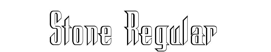 Stone Regular Font Download Free
