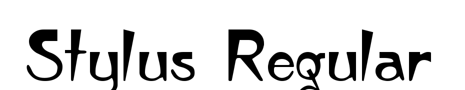 Stylus Regular Font Download Free