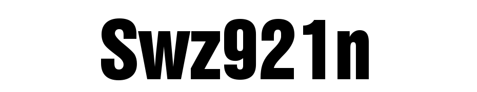 Swiss 921 BT Font Download Free