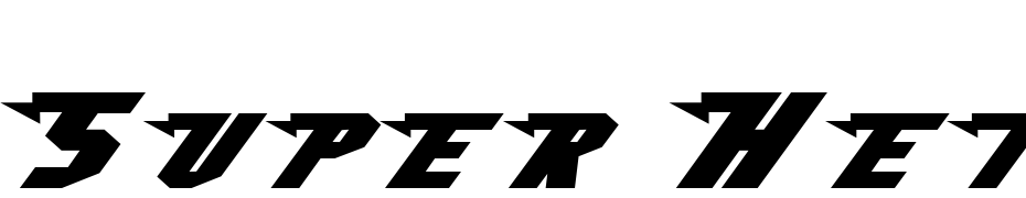 Super Heterodyne Font Download Free