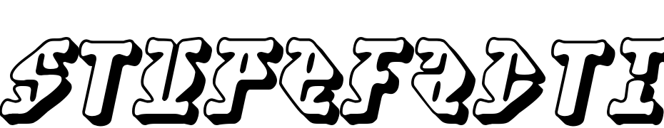 Stupefaction 3D Fuente Descargar Gratis