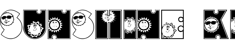 Sunshine Kiddy Font Font Download Free