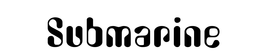 Submarine Font Download Free