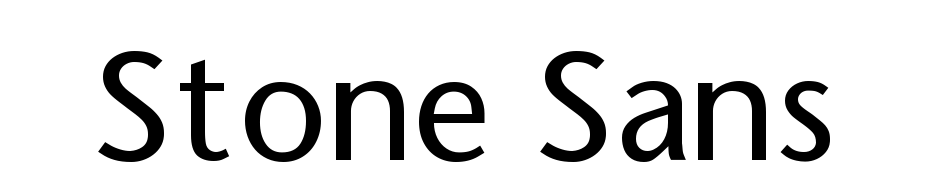 Stone Sans Font Download Free