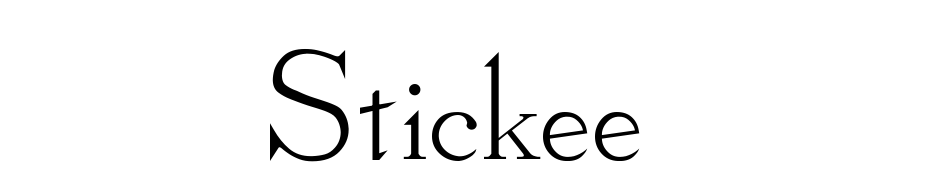 Stickee Font Download Free