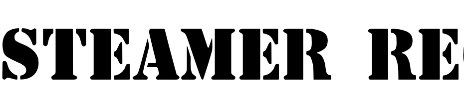 Steamer Regular Font Download Free