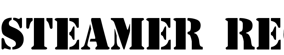Steamer Regular Font Download Free
