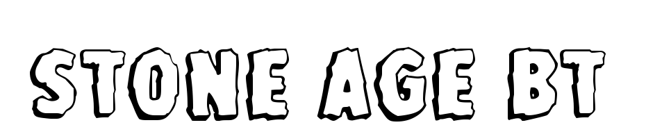 Stone Age BT Font Download Free