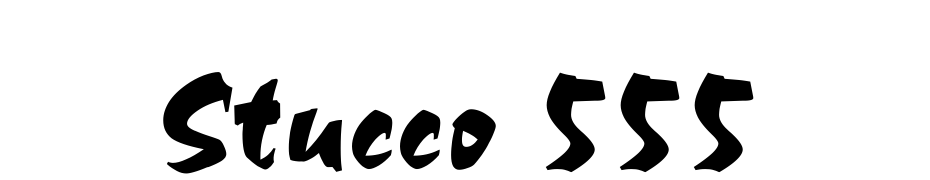 Stucco 555 cкачати шрифт безкоштовно