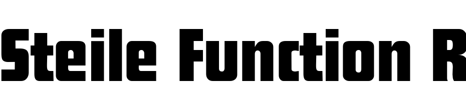 Steile Function Regular DB Scarica Caratteri Gratis