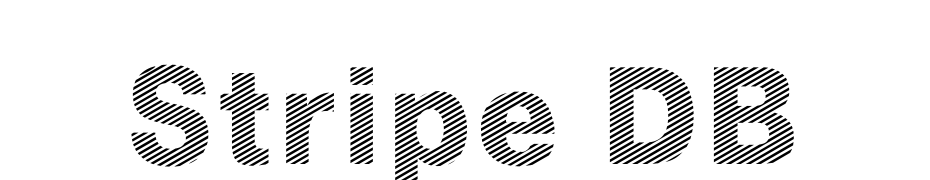 Stripe DB Font Download Free