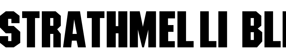 Strathmelli Bld Font Download Free