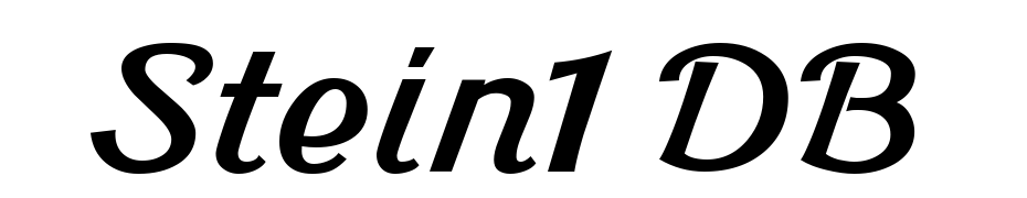 Stein1 DB Polices Telecharger