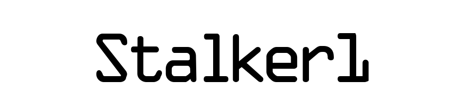 Stalker1 Schrift Herunterladen Kostenlos