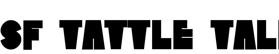 SF Tattle Tales Bold Font Download Free