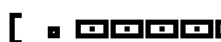 [.squarepusherv3.5.] Font Download Free