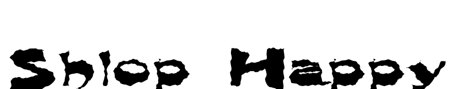 Shlop Happy Font Download Free