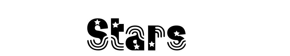 Stars & Stripes Font Download Free