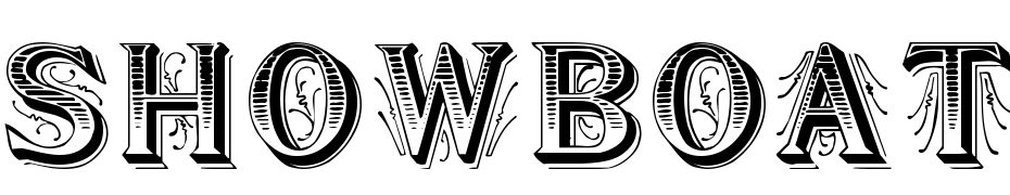 Showboat Regular Schrift Herunterladen Kostenlos
