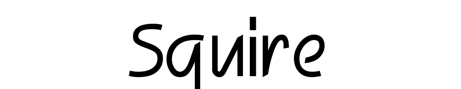 Squire Font Download Free
