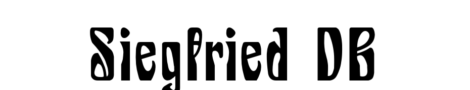Siegfried DB Font Download Free