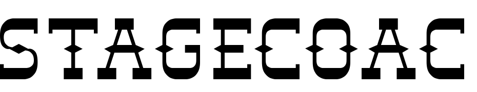 Stagecoach SSi Font Download Free