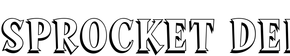 Sprocket Deluxe BT Schrift Herunterladen Kostenlos