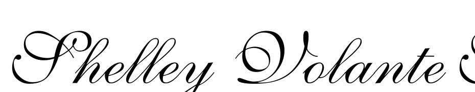 Shelley Volante Script Font Download Free