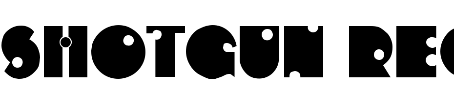 Shotgun Regular DB Font Download Free