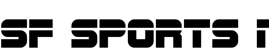 SF Sports Night Upright Font Download Free