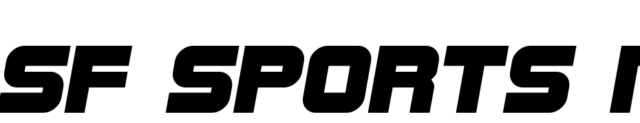 SF Sports Night NS Font Download Free