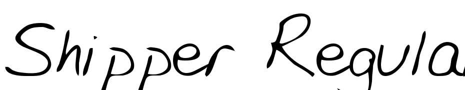Shipper Regular Font Download Free