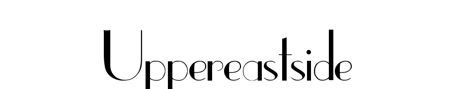 Upper East Side Font Download Free