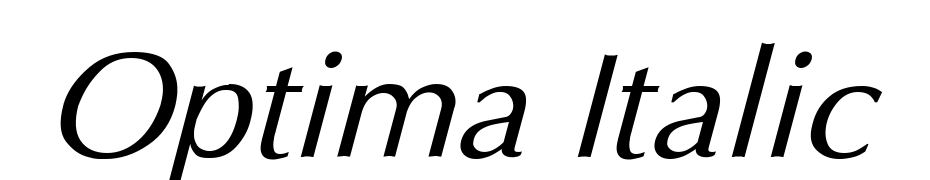 Optima Italic Font Download Free