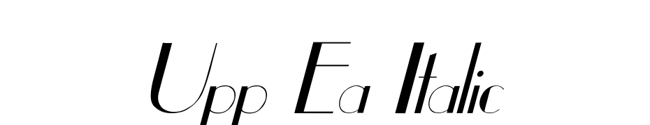 Upp Ea Italic Schrift Herunterladen Kostenlos