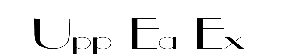 Upp Ea Ex Schrift Herunterladen Kostenlos