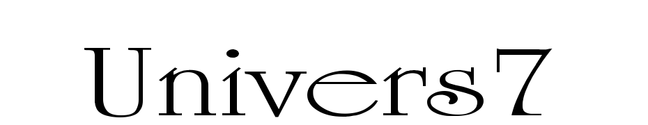 University Ex Font Download Free