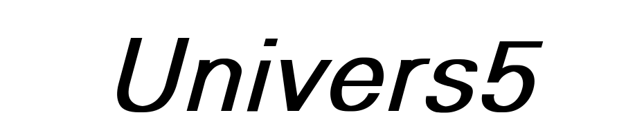 Univers Light Bold Italic Font Download Free