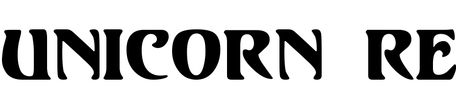 Unicorn Regular Font Download Free
