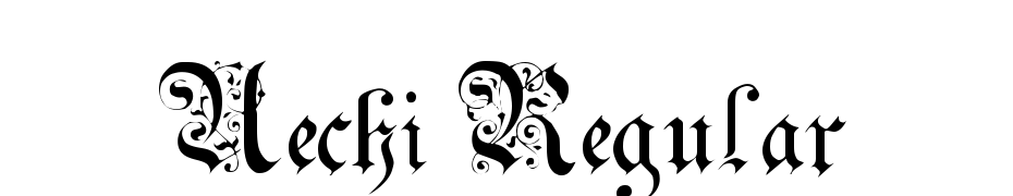 Uechi Regular Font Download Free