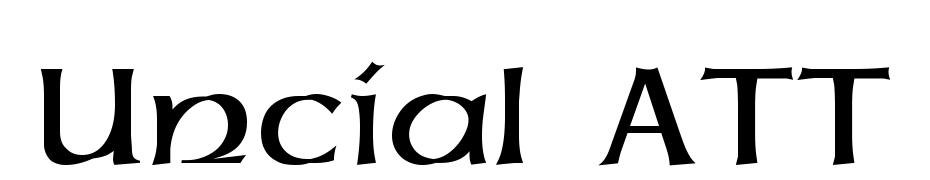 Uncial ATT Font Download Free