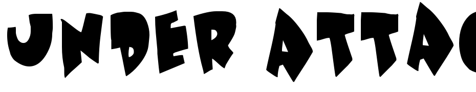 Under Attack Font Download Free