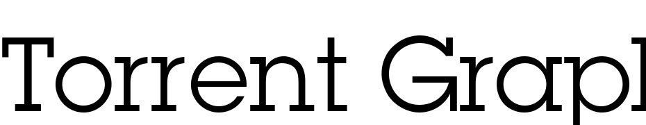 Torrent Graphic SSi Font Download Free