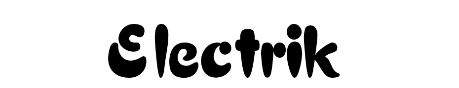 Electrik Font Download Free