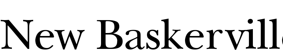 New Baskerville Font Download Free