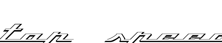 Top Speed Outline Font Download Free
