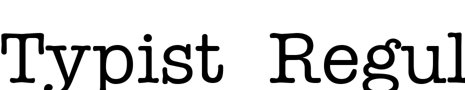 Typist Regular Schrift Herunterladen Kostenlos